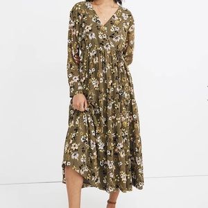 Madewell midi dress in wildblooms